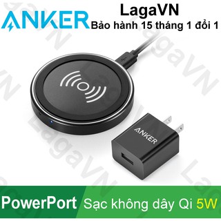 Sạc không dây ANKER PowerPort Wireless Qi 5w