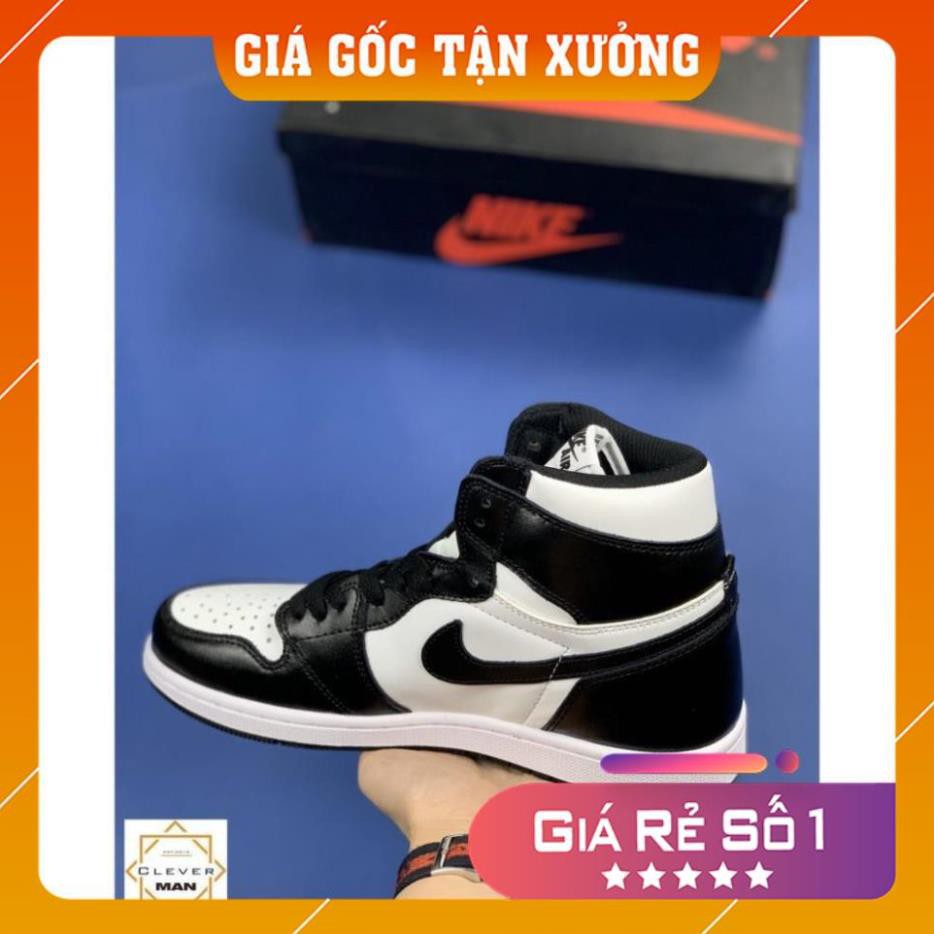 [Mã MAMT1505 giảm 10K đơn 0đ] [ FREESHIP –BẢO HÀNH 1 NĂM] GIÀY SNEAKER NAM NỮ JORDAN CAO CỔ ĐEN TRẮNG HOT TREND