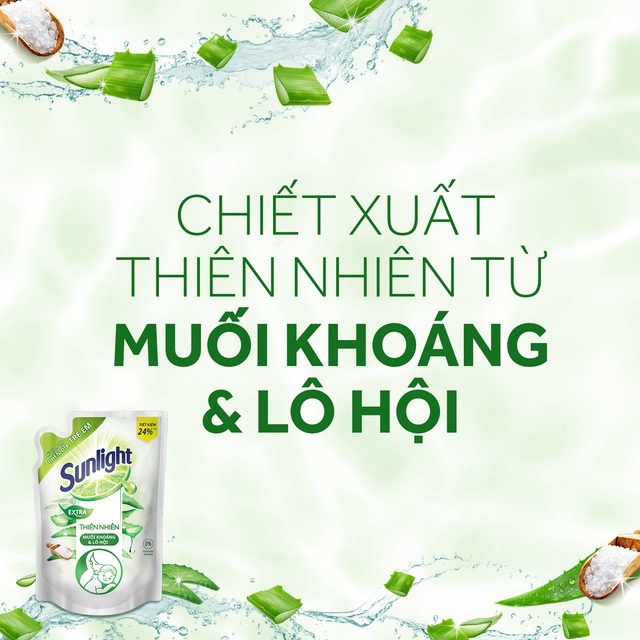 Nước rửa chén Sunlight bịch 2.1kg