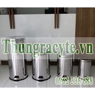 Thùng rác inox đạp chân 5L, 8L, 12L, 20L, 30L (http://thungracyte.vn/)