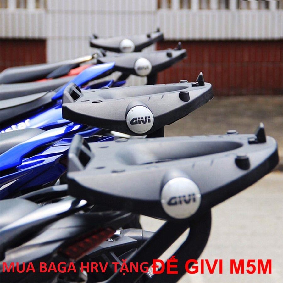 BAGA GIVI HRV ĐẶC BIỆT CHỊU LỰC CAO BAO GỒM ĐẾ CHO TẤT CẢ CÁC DÒNG XE