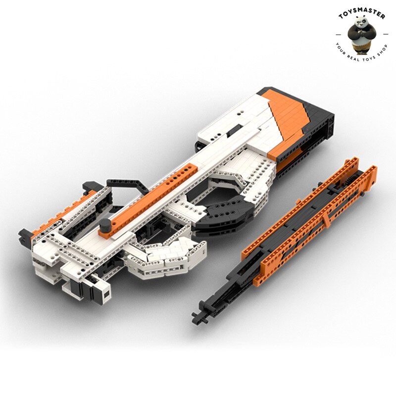 Đồ Chơi Lắp Ráp Kiểu LEGO Súng Mô Hình PUBG P90 Asiimov Với 900+ Mảnh Ghép, Bản Thiết Kế Tiêu Chuẩn Tỉ Lệ 1:1 Kevin 183