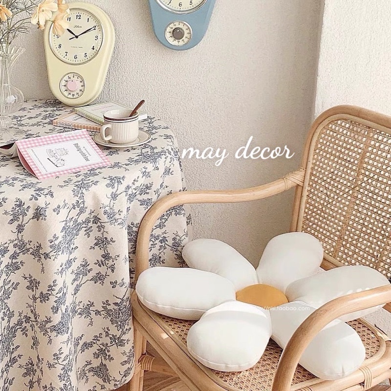 Gối ôm, gối tựa lưng hình bông hoa dễ thuơng -may.decor-