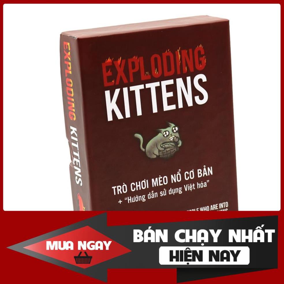 Thẻ bài Combo Exploding Kitten và bản mở rộng Timebomb Kittens