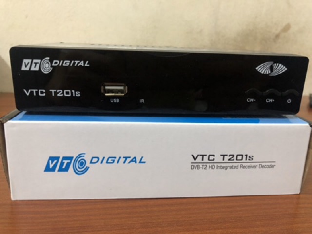 Đầu thu mặt đất DVBT2 VTC-T201s (Vào được internet qua usb thu wifi)