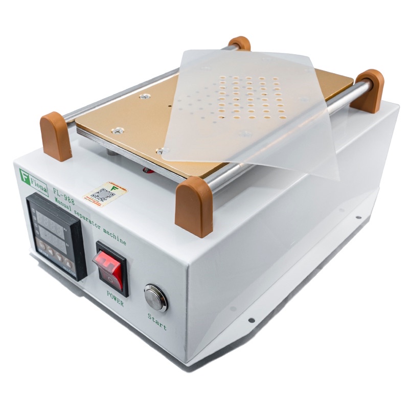 Bàn nhiệt máy cắt tách kính màn hình điện thoại Fiona 988