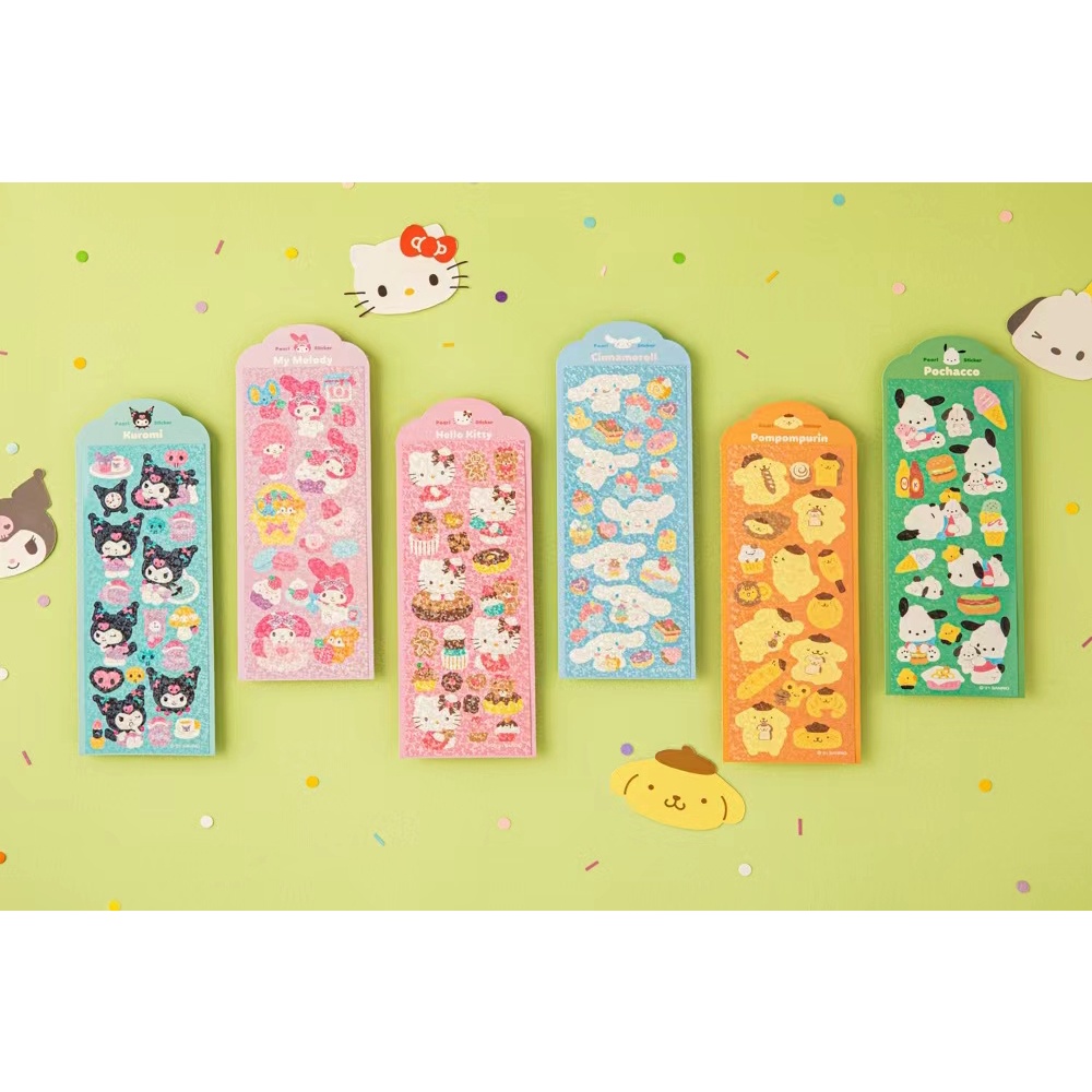 W & g Nhãn Dán Trang Trí Màu Laser Kim Tuyến Thẻ Goo