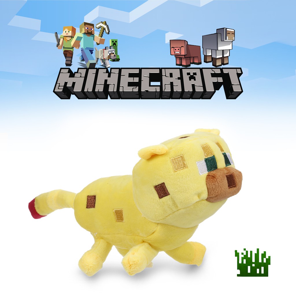 Thú Nhồi Bông Hình Mèo Trong Game Minecraft