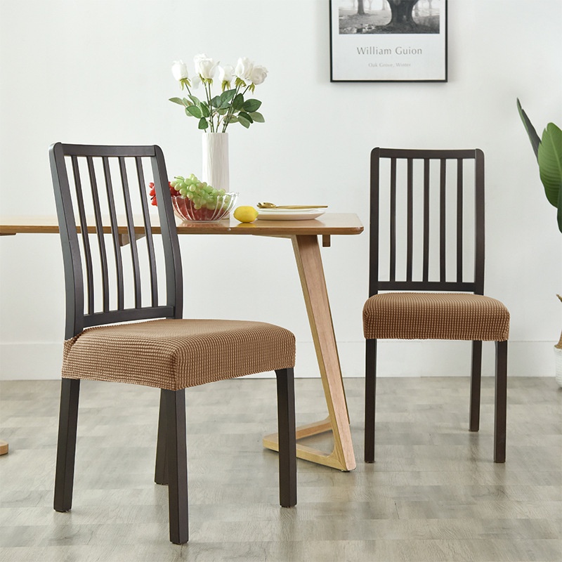 Bộ 1 / 2 cái vỏ bọc ghế ngồi bàn ăn co giãn trang trí nội thất bắt mắt