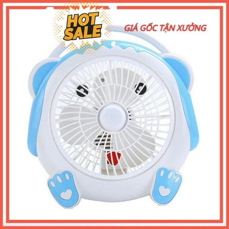 Quạt mini để bàn, quạt để bàn hình thú cắm điện kute nhỏ gọn tiết kiệm không gian công suất 20W | BigBuy360 - bigbuy360.vn