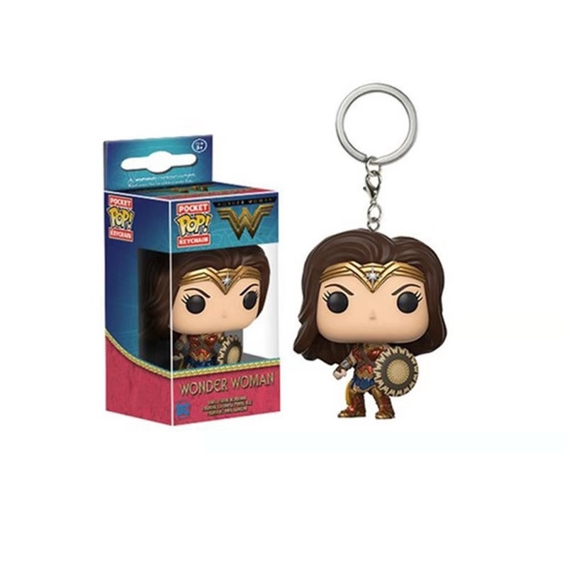 Funko POP Móc Khóa PVC Hình Siêu Anh Hùng