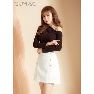 Chân váy quần phối nút GUMAC CV03916