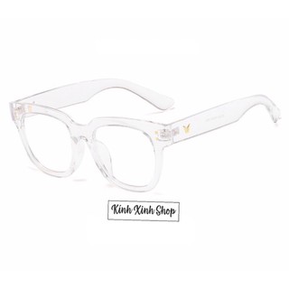 Gọng kính cận/ Kính giả cận Nam nữ Wild Wild mắt vuông form to bản dày cao cấp