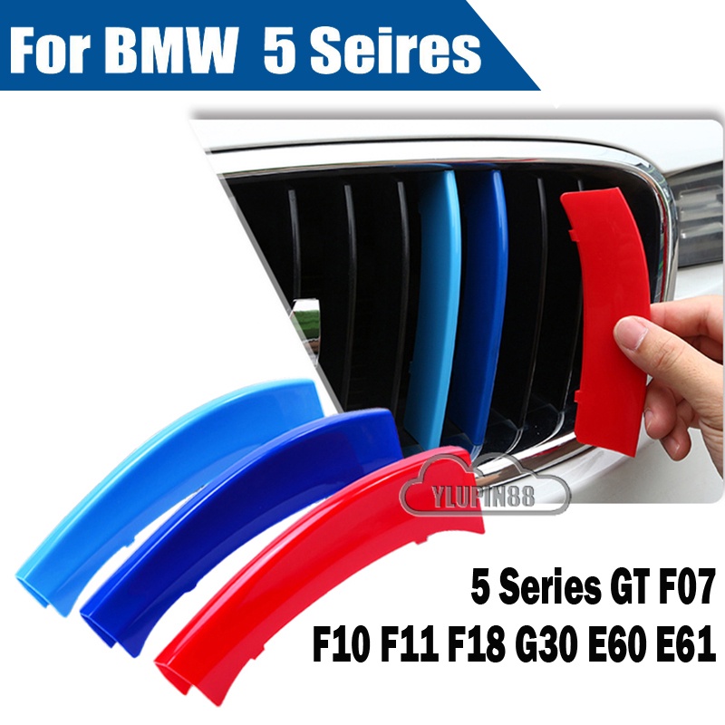 Set 3 Đinh Tán 3 Màu Gắn Phía Trước Xe Hơi BMW M Sport GT F07 E60 E61 F10 F11 F18 G30