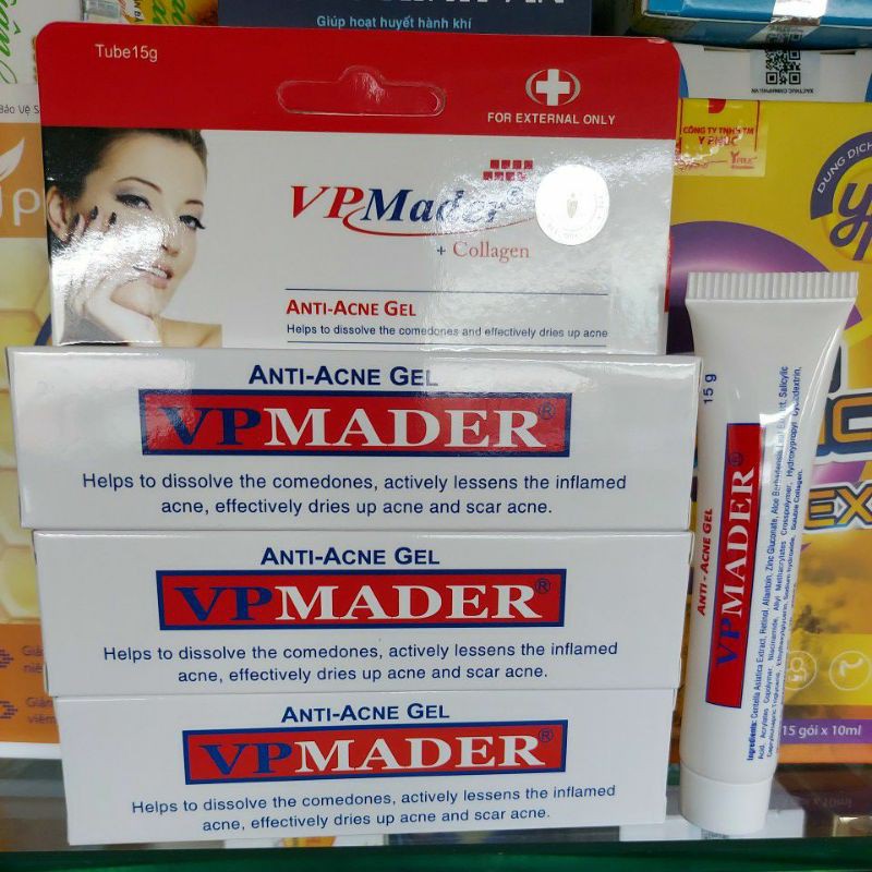 Kem bôi mụn vpmader (vp mader)