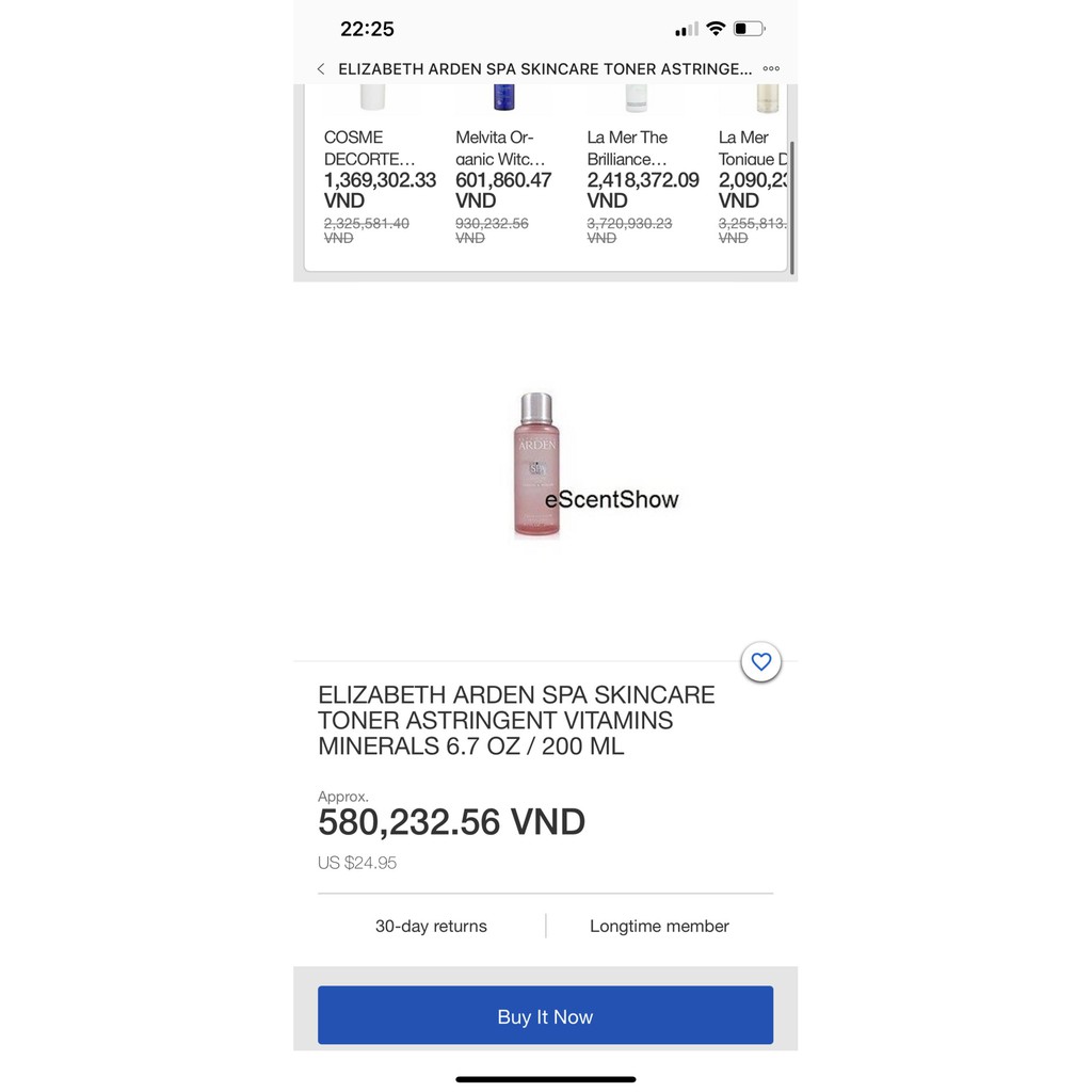 Nước hoa hồng làm sạch sâu se lỗ chân lông Elizabeth Arden Spa Skincare Clear Solution (Mỹ) | BigBuy360 - bigbuy360.vn