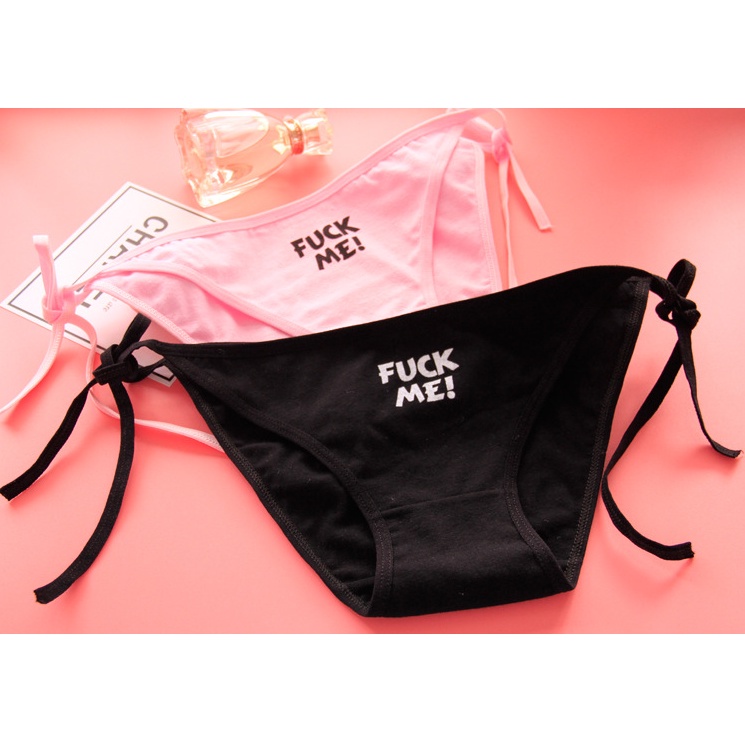 Quần lót nữ siêu gợi cảm buộc dây Fuck me | BigBuy360 - bigbuy360.vn
