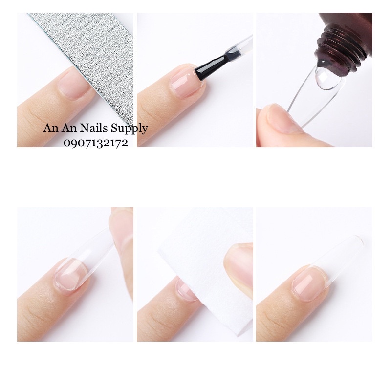Gel up móng đính đá tạo nổi 5D, Top gel đính đá nail siêu chắc
