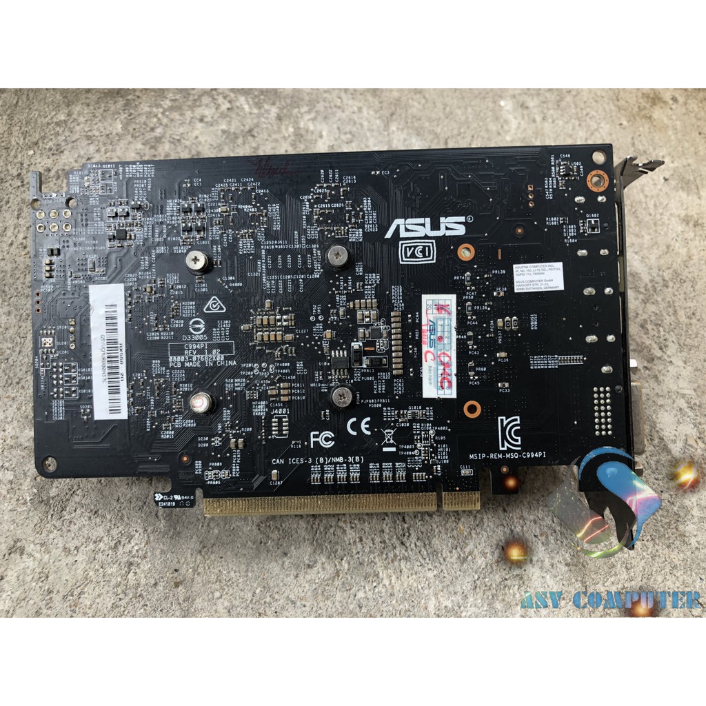 VGA Card màn hình Asus RX 550 2GB DDR5 128bit | BigBuy360 - bigbuy360.vn