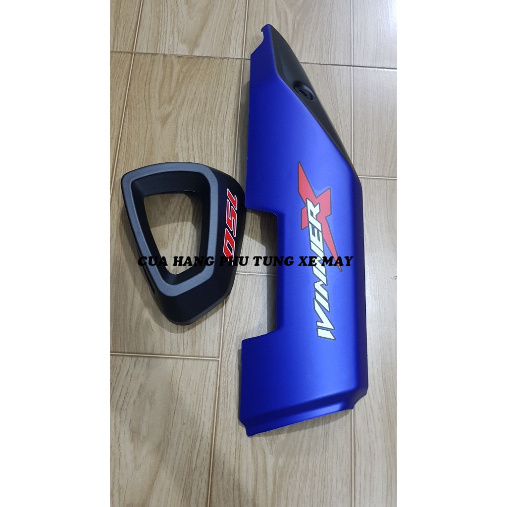 Bộ che pô WINNER X V2 V3 sơn màu cao cấp ( che pô + đít pô )