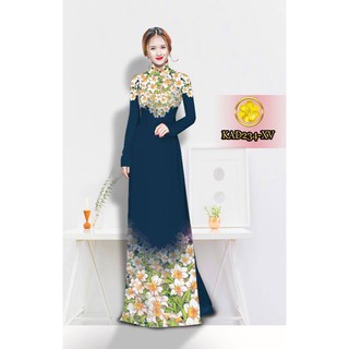 Vải Áo Dài Tằm Ý, Lụa Nhật  KAD234