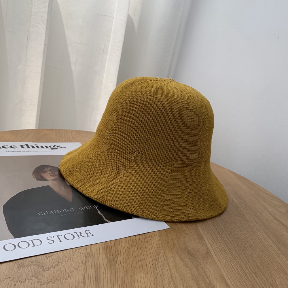 Nón Tai Bèo Vải Lụa Sữa Mỏng Thoáng Khí Màu Sắc Đơn Giản Dễ Phối Đồ Thời Trang Hàn Quốc Cho Nữ