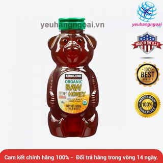 Mật Ong Honey Bear Kirkland Hữu Cơ tinh khiết nguyên chất 680g