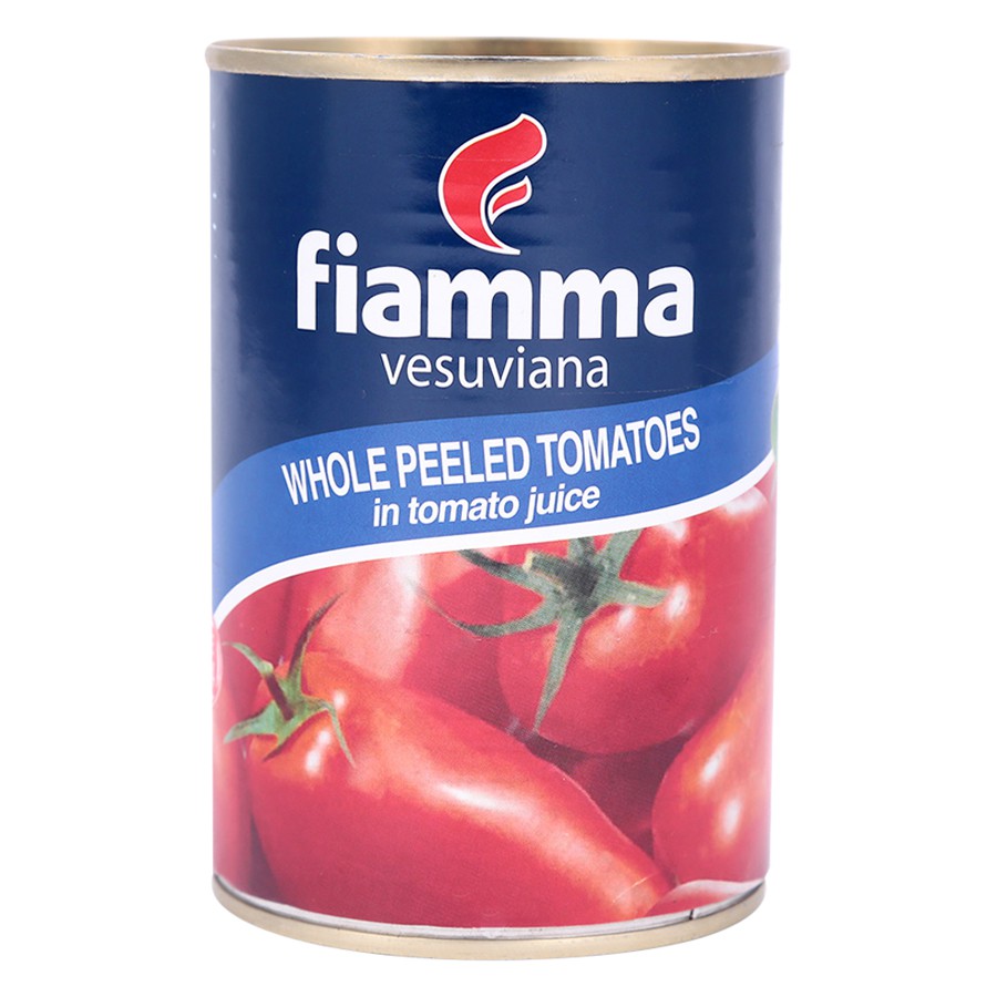 Cà chua lột vỏ nguyên trái Fiamma 400g