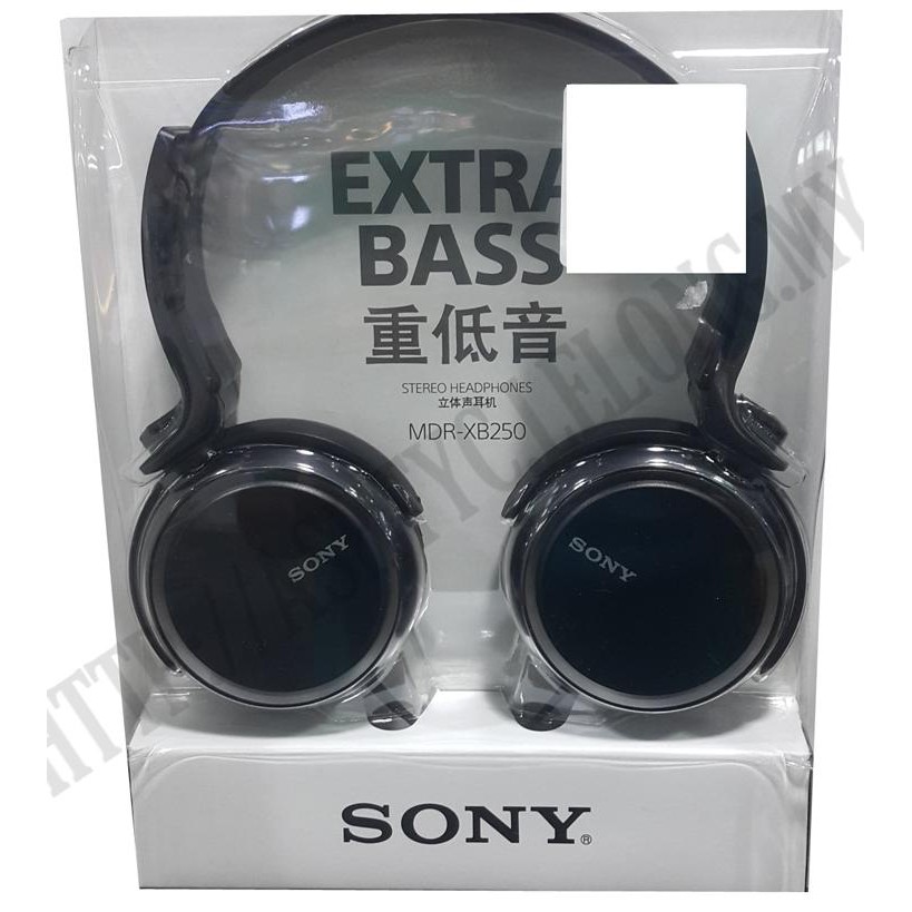 Tai nghe Chụp tai Sony MDR-XB250 - Huco Việt Nam