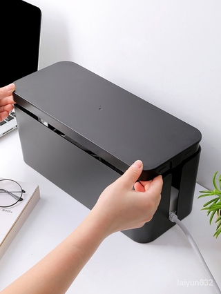 Hộp đựng ổ cắm dây cáp sạc gọn gàng tiện lợi
