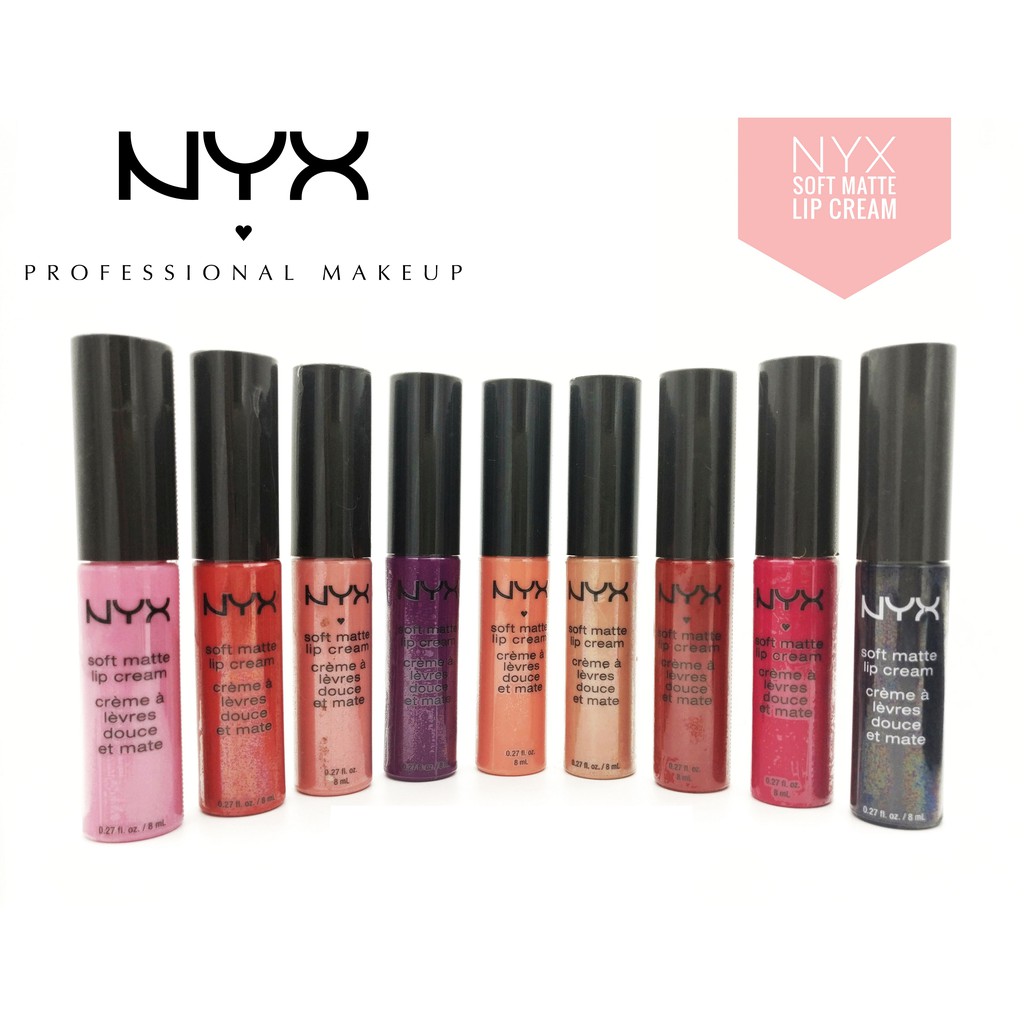 Son kem lì NYX Soft Matte Lip Cream - (40 màu)