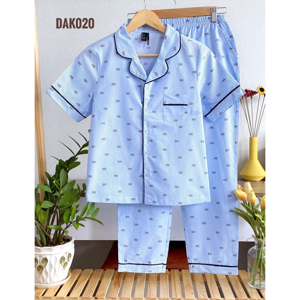 [ẢNH THẬT] Đồ Bộ Mặc Nhà Dài Pijama Nữ Xinh Xắn