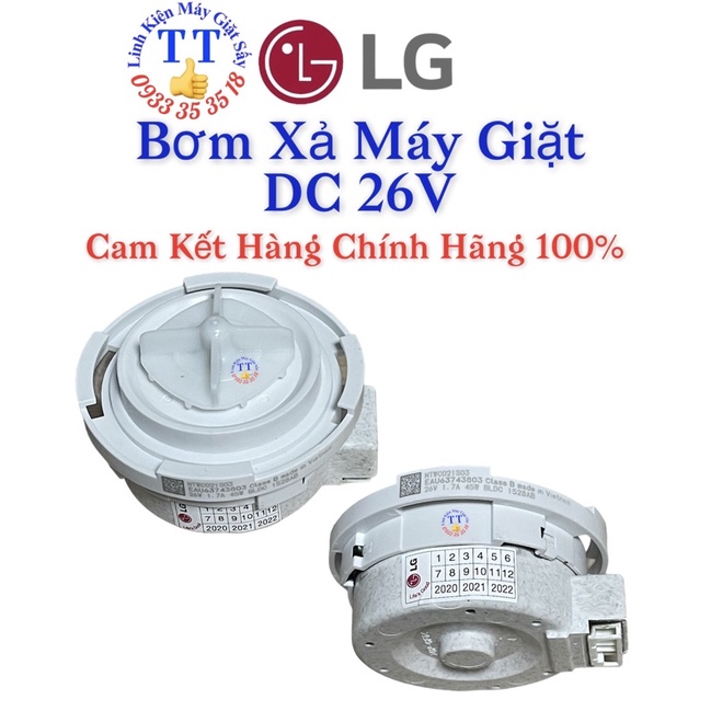Bơm Xả Máy Giặt LG DC 26V
