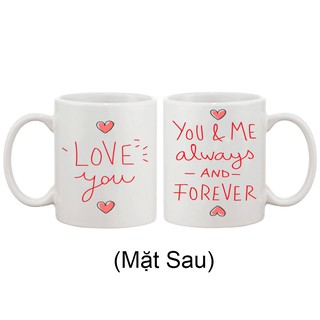 Ly Sứ Cặp Đôi CUTE 1 Dễ Thương