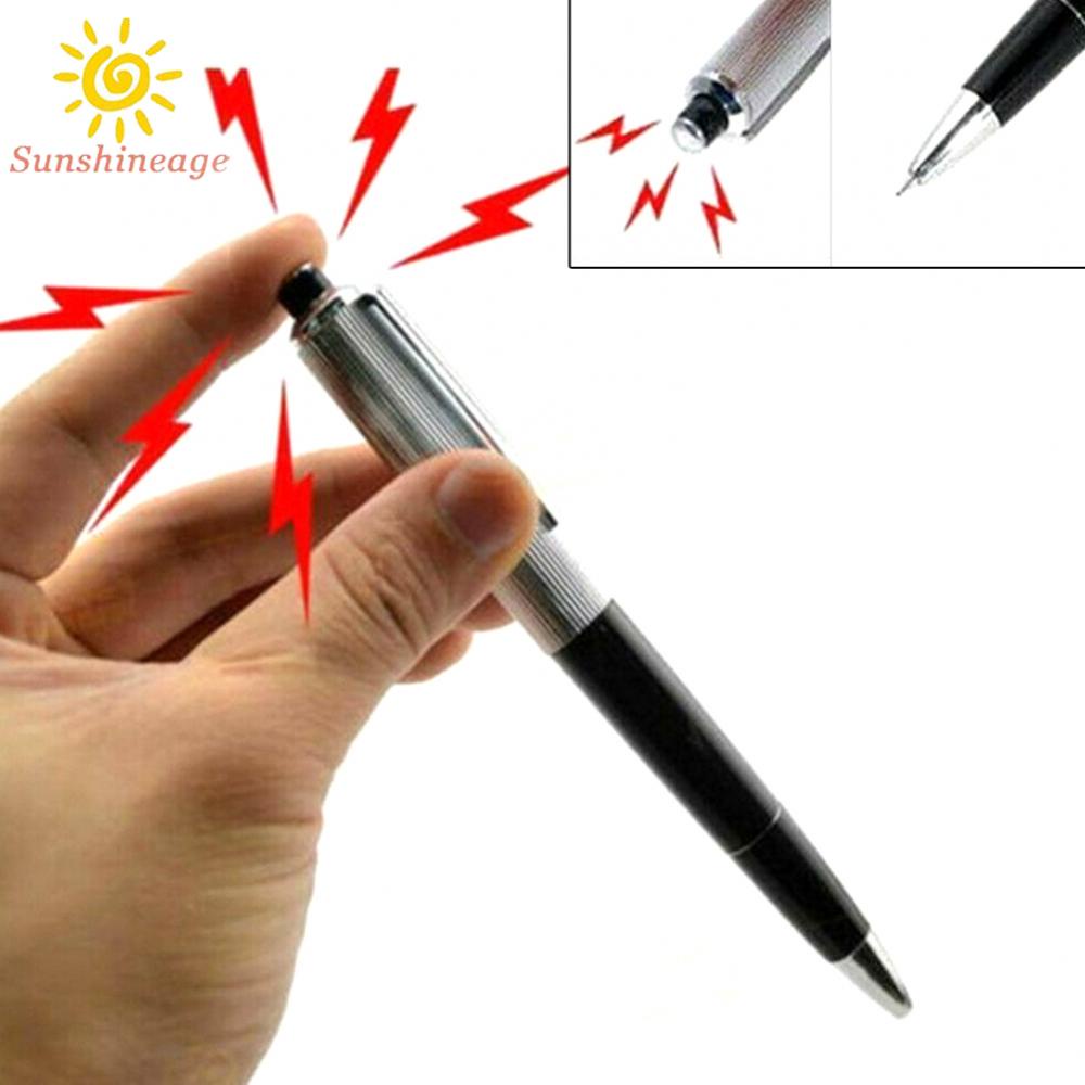 1pcs Creative Electric Shock Pen Toy Utility Gadget Gag Joke Funny Prank Trick