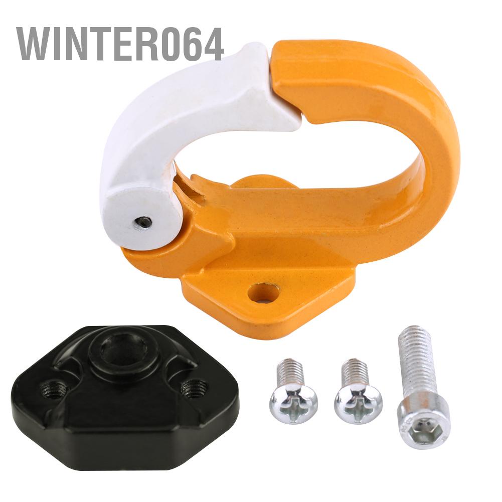 Winter064 Hợp kim nhôm phổ quát Túi bảo hiểm xe máy đựng Giá đỡ Móc treo kẹp