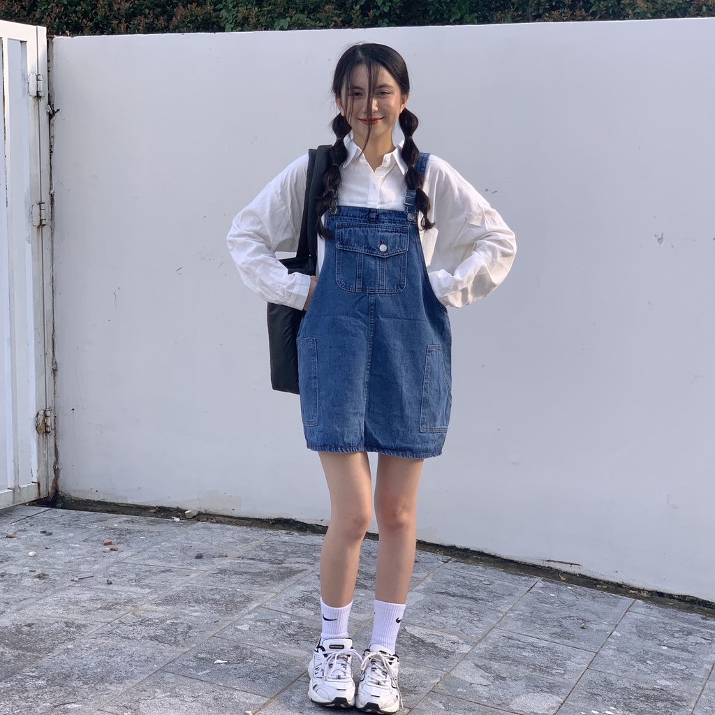 yếm jeans nữ LOLLIE STUDIO YA108 YA110 dáng váy