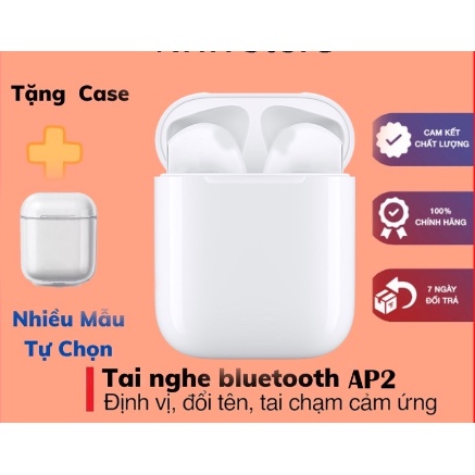 Tai Nghe Bluetooth TWS - Định Vị, Đổi Tên, Sạc Ko Dây - Bảo Hành 6 Tháng
