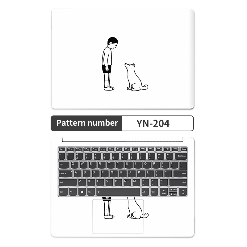FOR DELL ACER LENOVO ASUS Miếng Dán Hình Hoạt Hình Trang Trí laptop Máy Tính HP