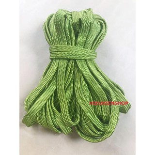 21 Mét Dây dù xanh bóng loại tốt - Nặng 1kg - Dùng để giăng võng, cột hàng..