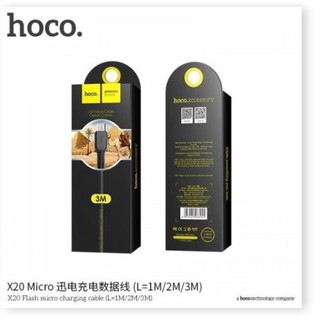 Cáp Sạc MICRO USB Hoco X20 2A Cho Android Dài 1M 2M 3M