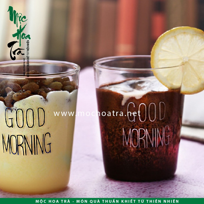 LY THỦY TINH GOOD MORNING 400ml