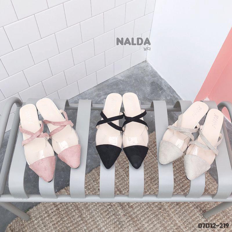 Dép sục da lộn pha trong 07D12