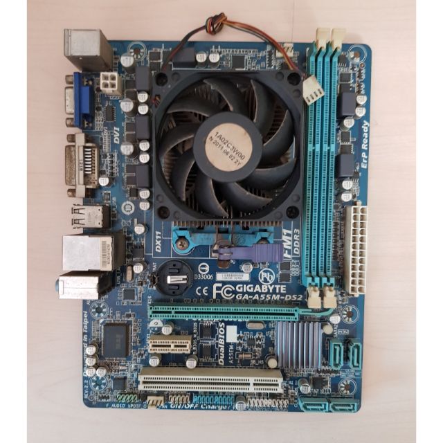 COMBO BỘ MAIN AMD GIGA A55M DS2+ CPU AMD A6 3600 SERIES | BigBuy360 - bigbuy360.vn