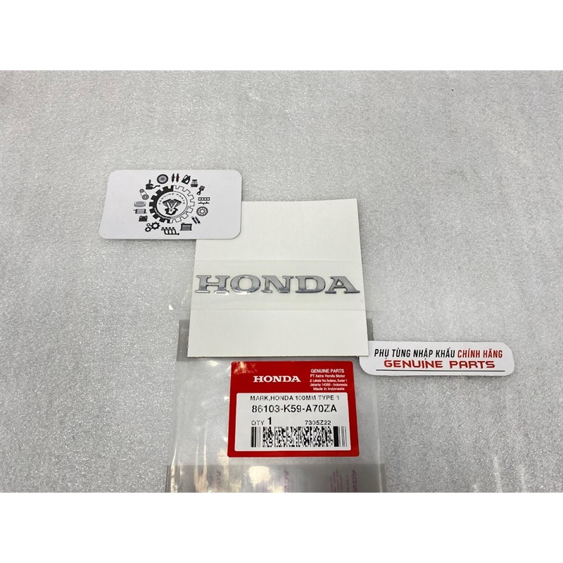 TEM CHỮ NỔI HONDA - TEM YẾM HONDA VARIO,..- PTNKCH