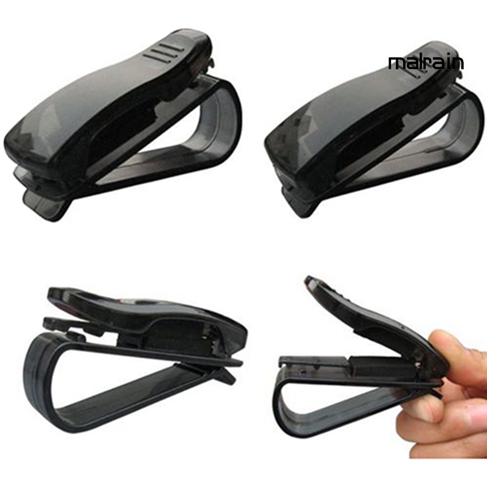 Ví Đựng Thẻ/Mắt Kính Màu Đen Gắn Xe Hơi Thời Trang