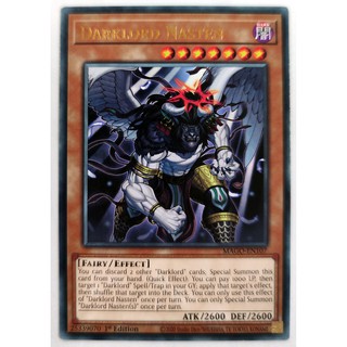 [Thẻ Yugioh] Darklord Nasten |EN| Gold-Letter Rare