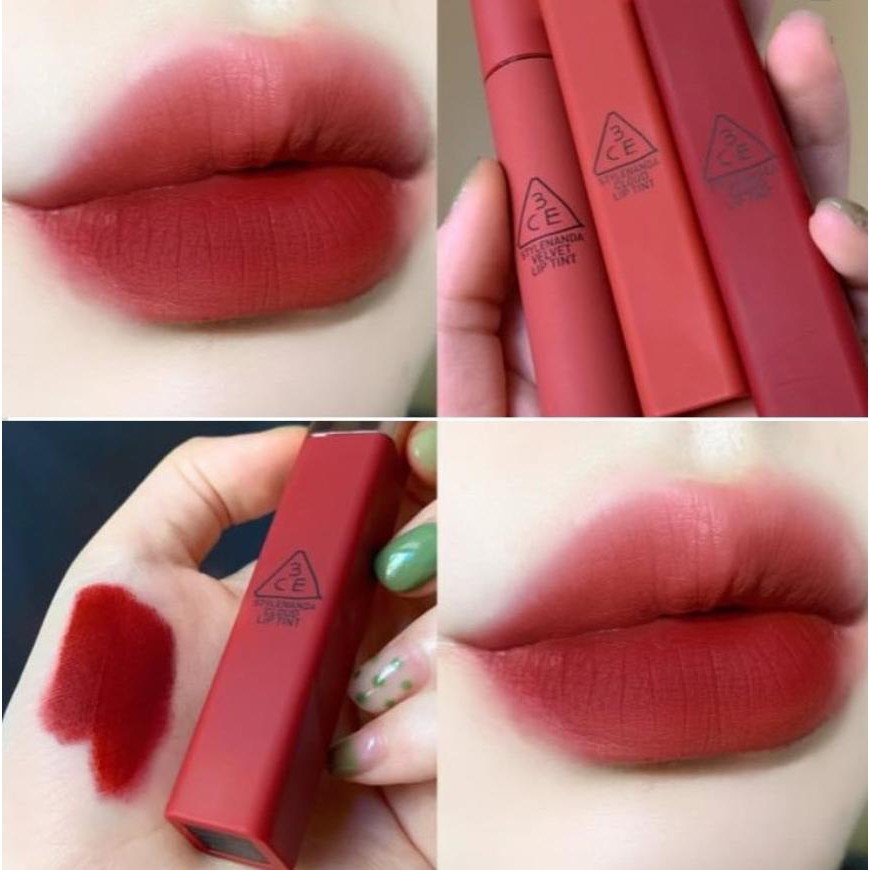 [3CE] Son kem 3CE Cloud Lip Tint #Immanence - Màu đỏ lạnh