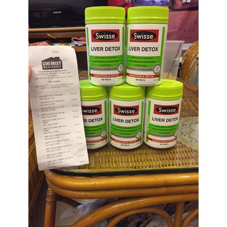 Viên Uống Liver Detox Swisse 120 viên - Giải Độc Gan