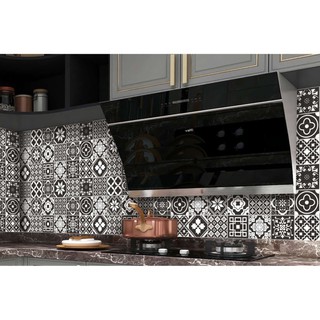 Decal gạch bông dán bếp khổ 60cm